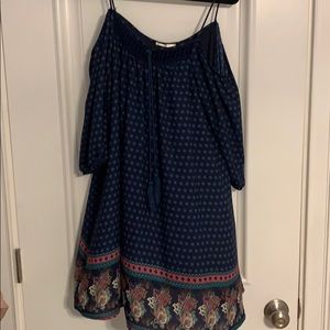 Off the shoulder dress